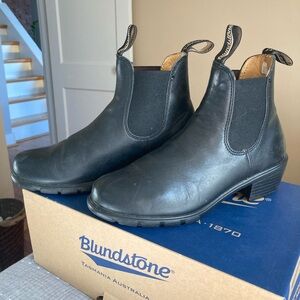 Blundstone heeled boot AU 5 US 8 black
